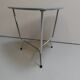 Vintage sidetable with chrome base 1950's