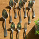 Christofle silver metal cutlery set