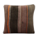 Striped Wool Kilim Cushion Cover Brown Purple Pillow Case- 39x39cm