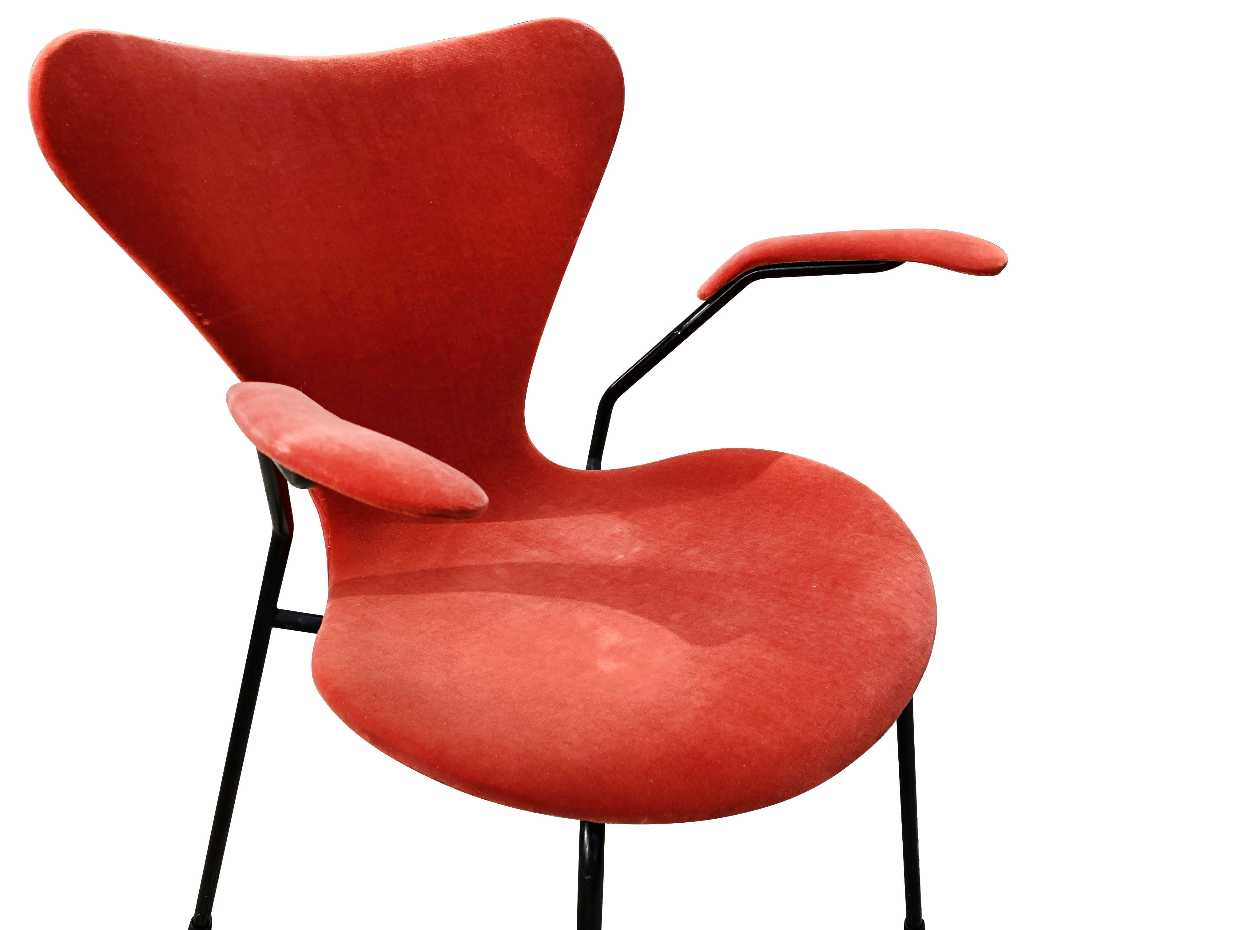 4 chaises serie 7 Arne Jacobsen pour Frtiz Hansen
