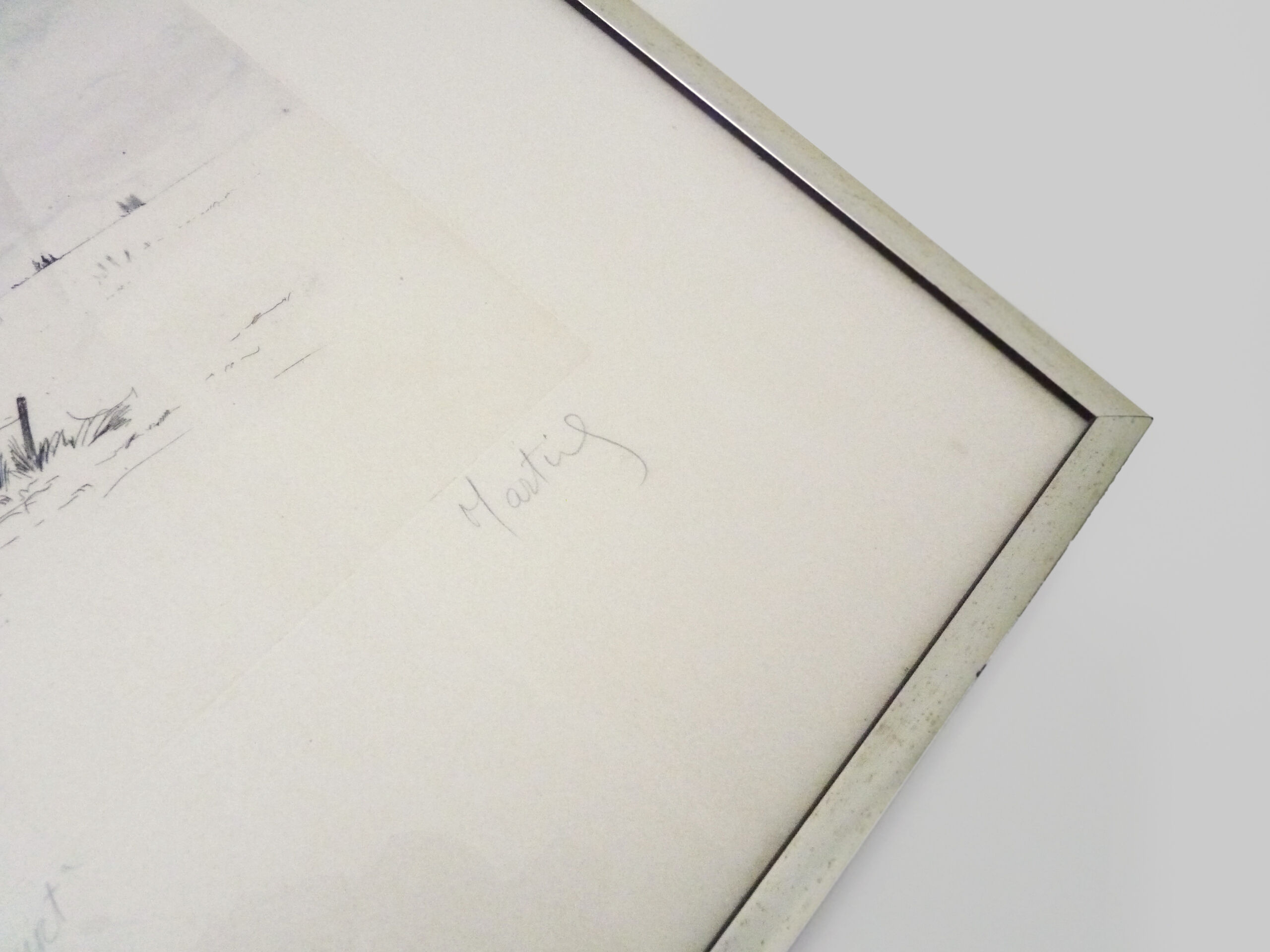 Original lithograph by Loppo Martinez " Elancourt " artist's proof. 21/91. 1982