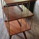 Rotating floor bookshelf