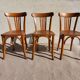 3 chaises + 1 tabouret