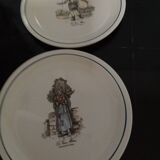 Duo of Moulin des Loups serving dishes