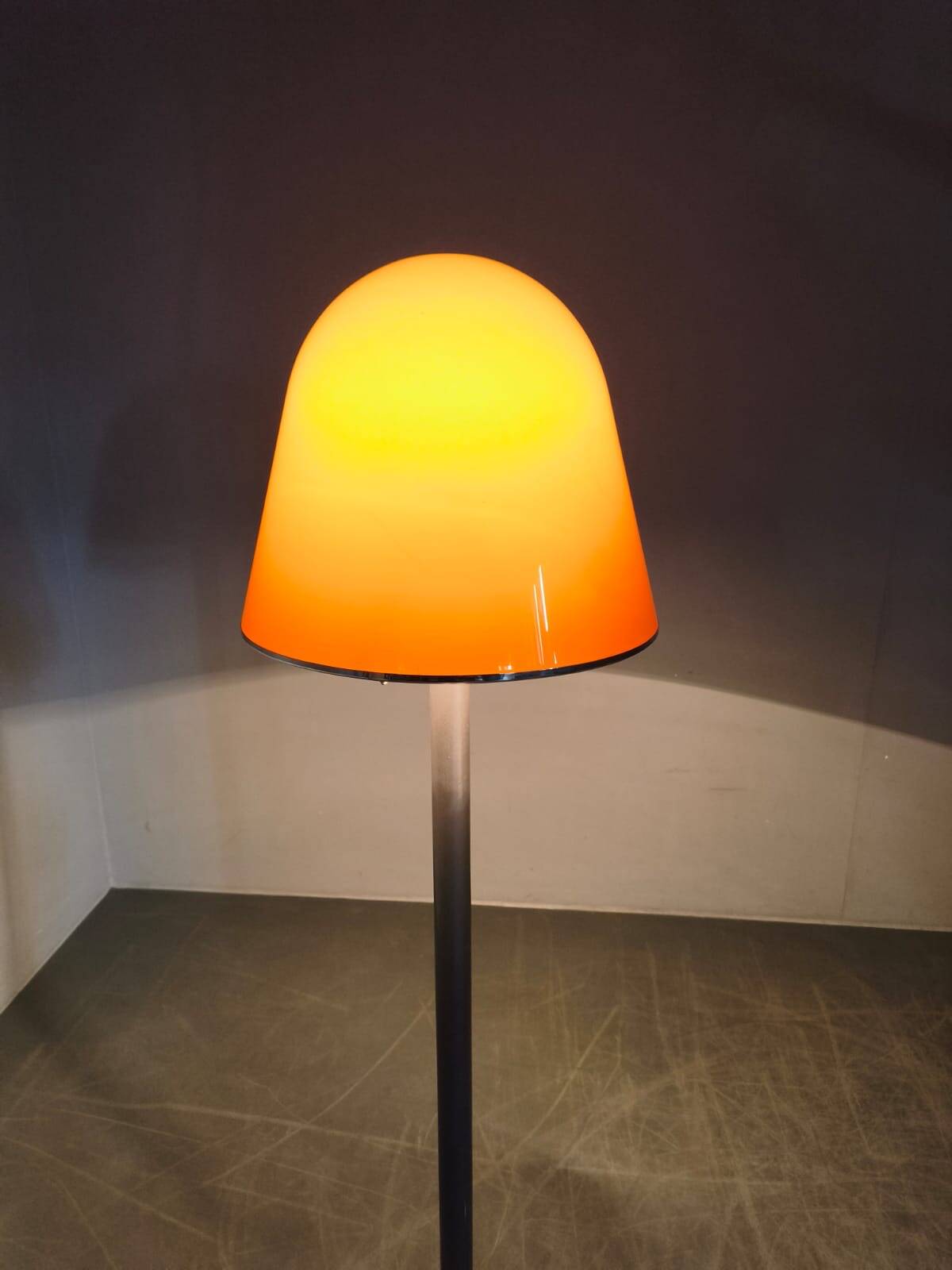 Rare Mid-Century Modern Floor Lamp "Kuala " by Franco Bresciani, Italy, 1970s