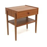 Scandinavian teak bedside table, Sweden, 1960