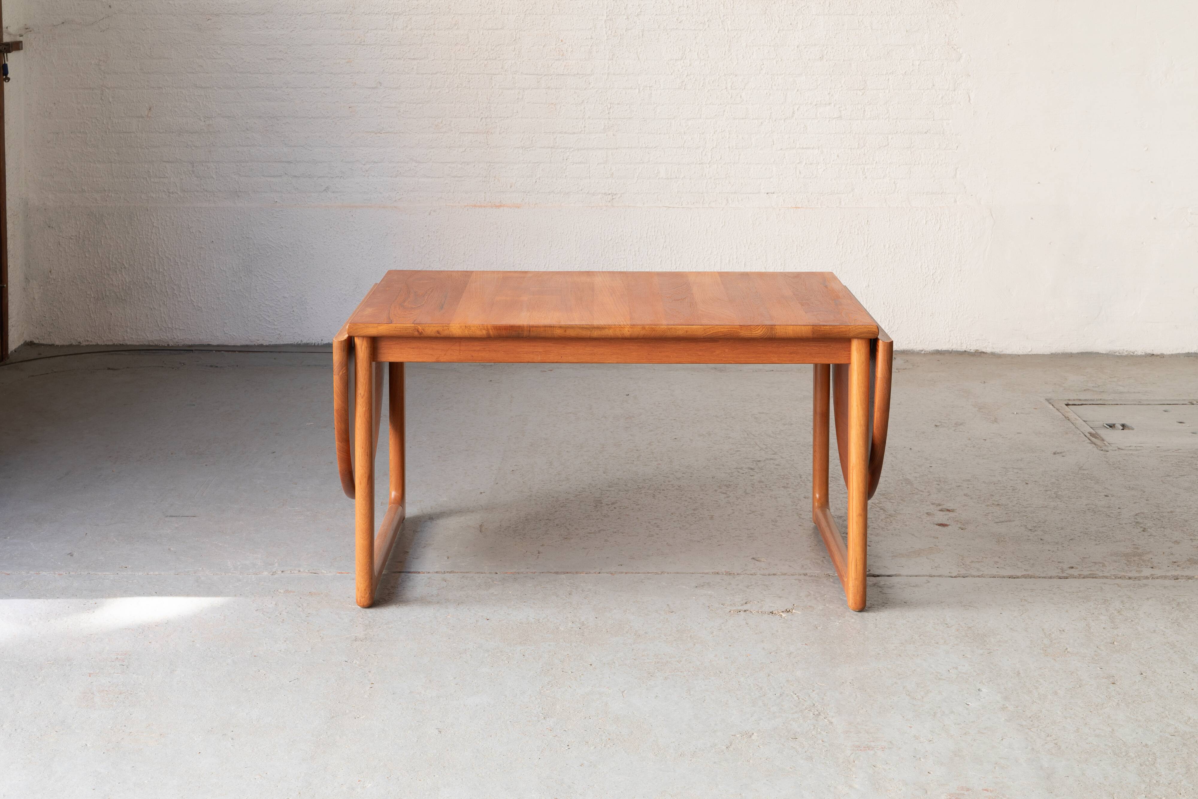 Dining table in solid teak, Denmark, 1960's