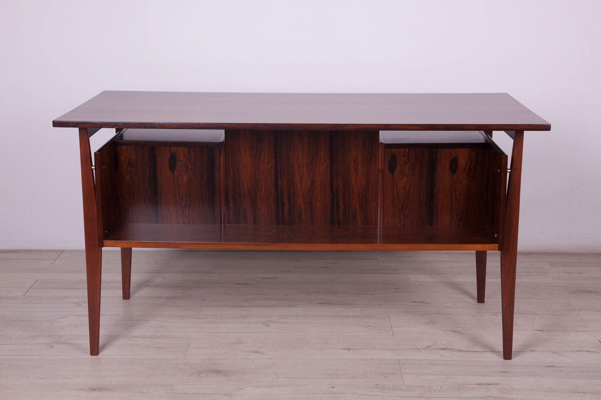 Rosewood Desk by Gunnar Nielsen Tibergaard for Tibergaard, 1960s