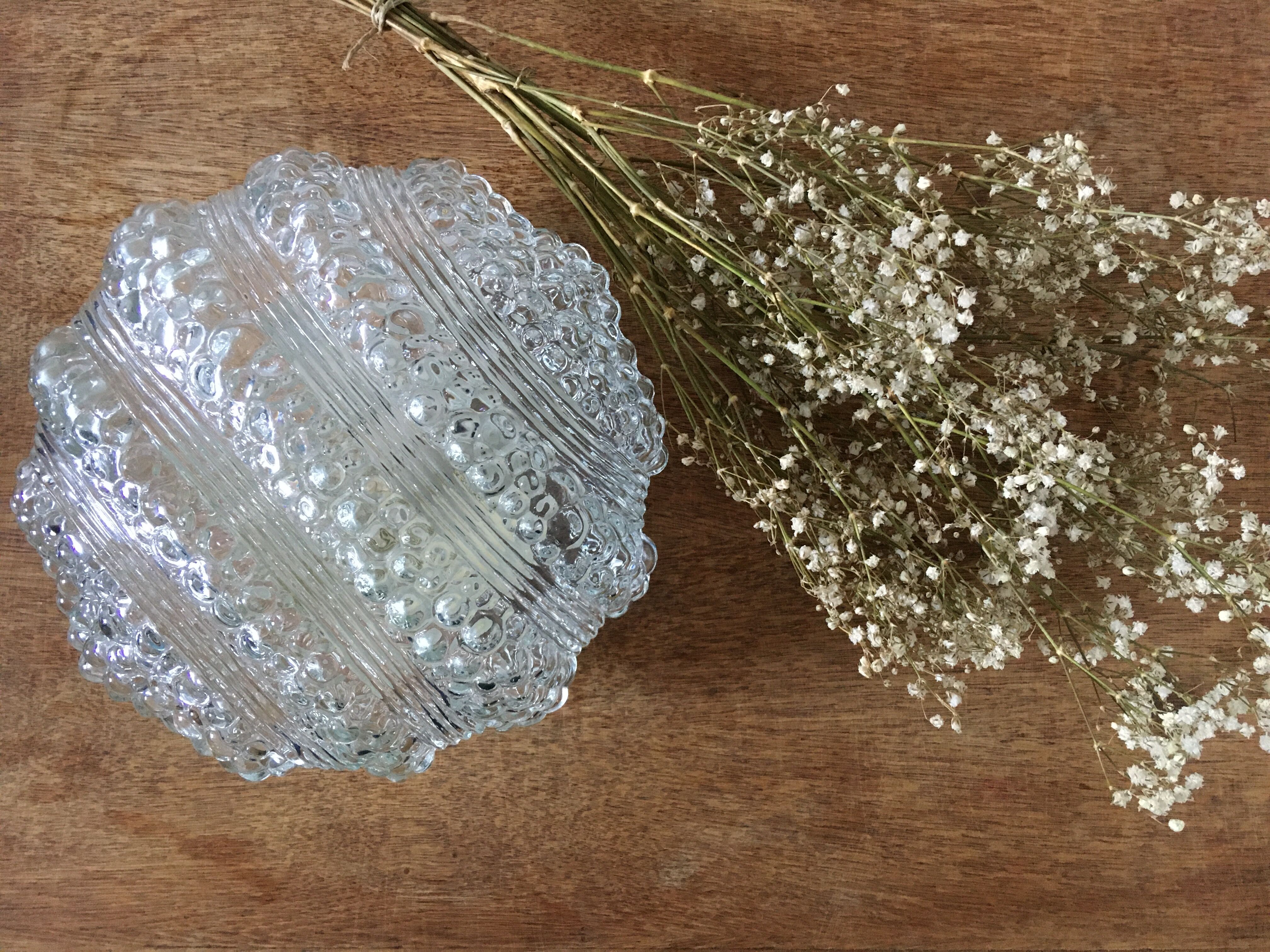 Vintage art deco-style ceiling light