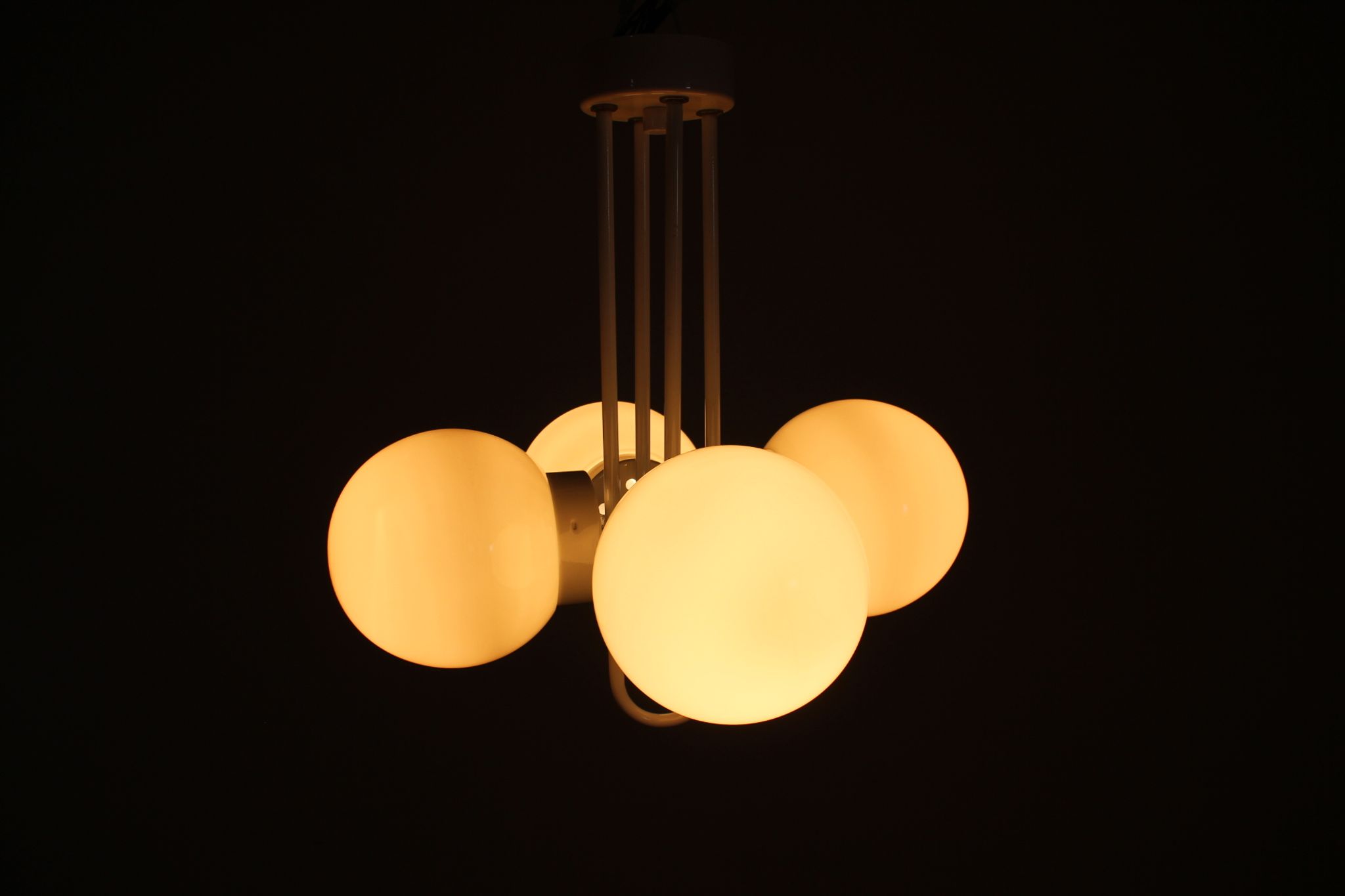 Lustre des années 1970 par Instala Decin Tchécoslovaquie