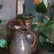 Potter's pitcher Art-popular in old enamelled earth