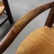 Paire de fauteuils en chêne, années 1940