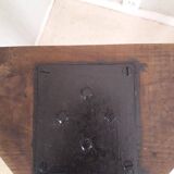 Old, very sturdy solid wood saddle