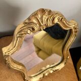Golden vintage mirror