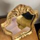 Golden vintage mirror