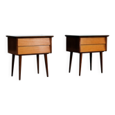 Vintage Bedside Table Set | Dressers | 1960s