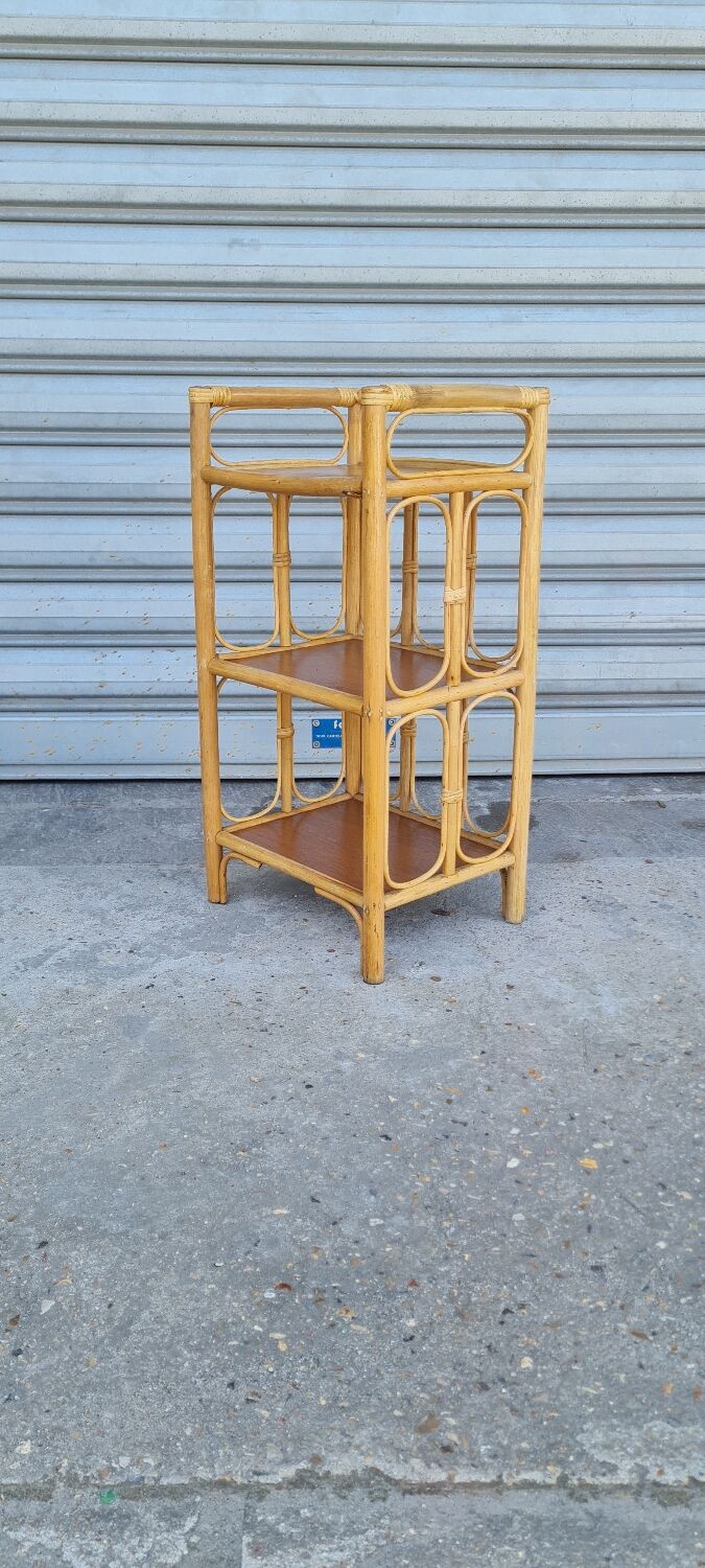 Rattan shelf 1970