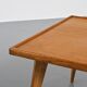 Coffee table with tapered legs, France, circa 1950-1960.