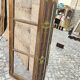 Art Deco mirror in Burmese teak
