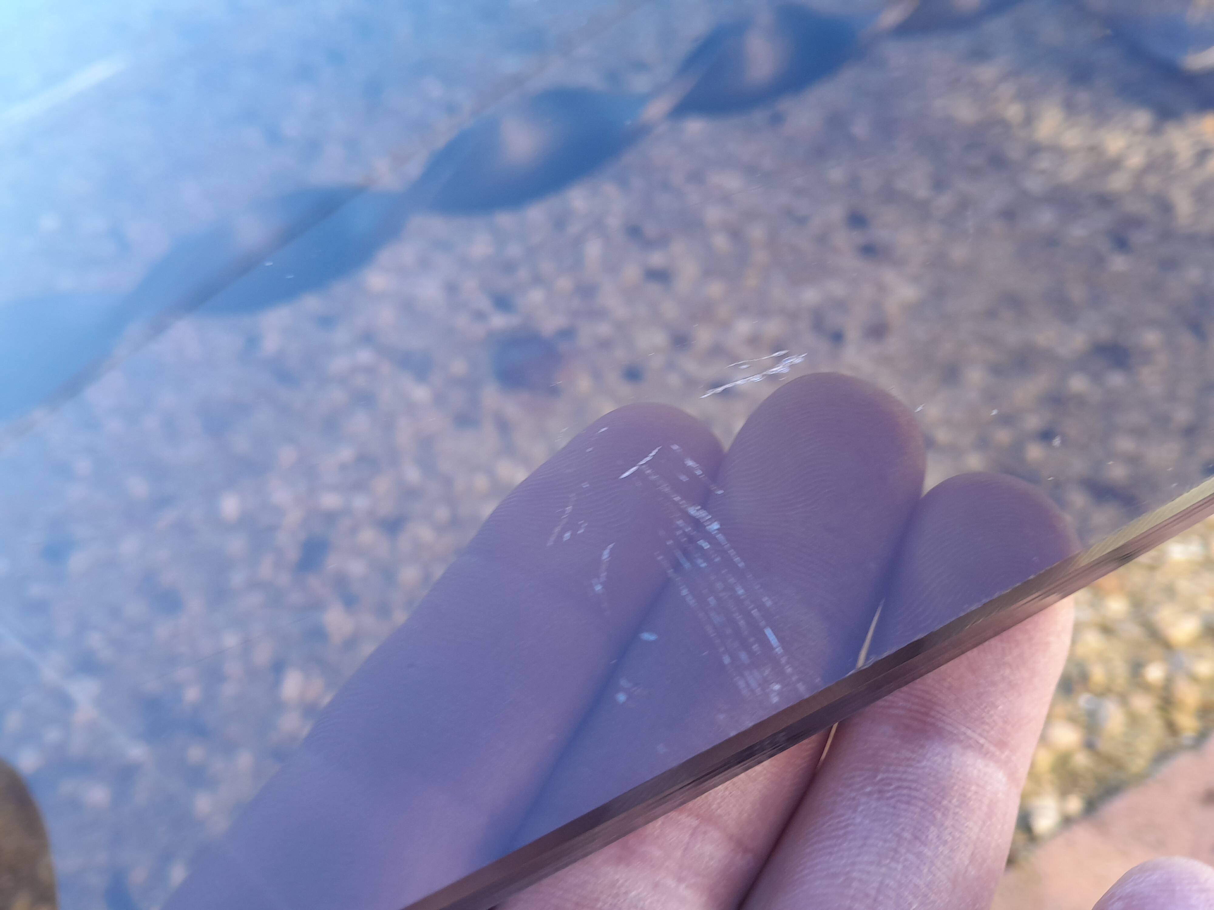 Vintage wrought iron glass coffee table from the 70s