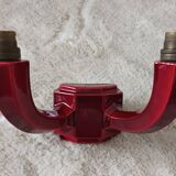 Pair of Art Deco ceramic wall lights