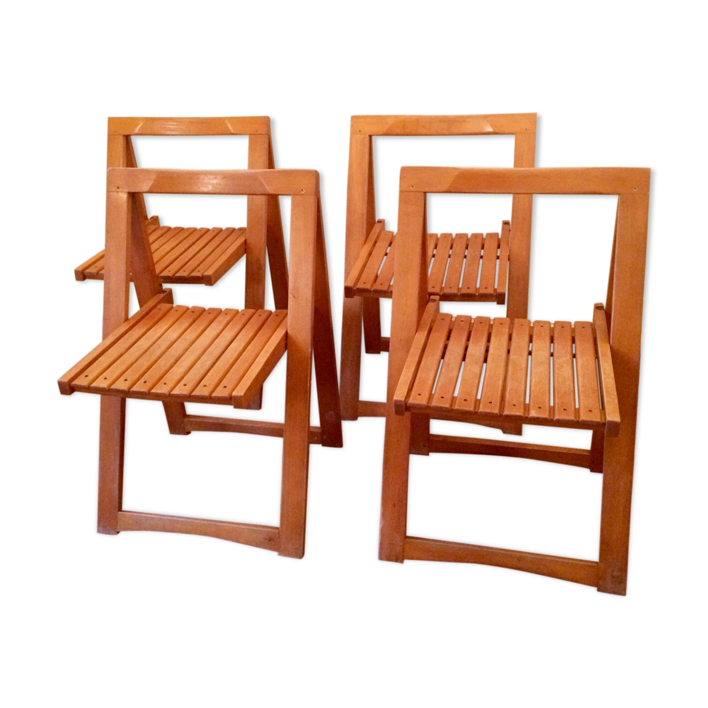 Set of four chairs
