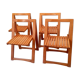 Set of four chairs