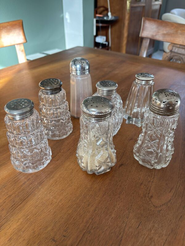Collection de saupoudreuses sucrier