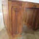 Vintage Art Deco schoolmaster's desk - double-sided - solid wood - 1940s/50s