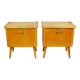Pair of bedside tables, 1970s