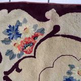 Old American carpet handmade, 76cm x 117cm 1900s