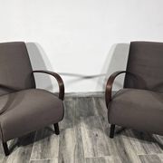 Fauteuils par Jindrich Halabala, 1940s, Set de 2