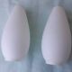 2 tulipes en opaline