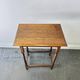 Antique Edwardian Oak Barley Twist Petite Occasional Side Table 1900s-1920s