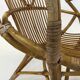 Rattan armchair by Rohe Noordwolde, 1960
