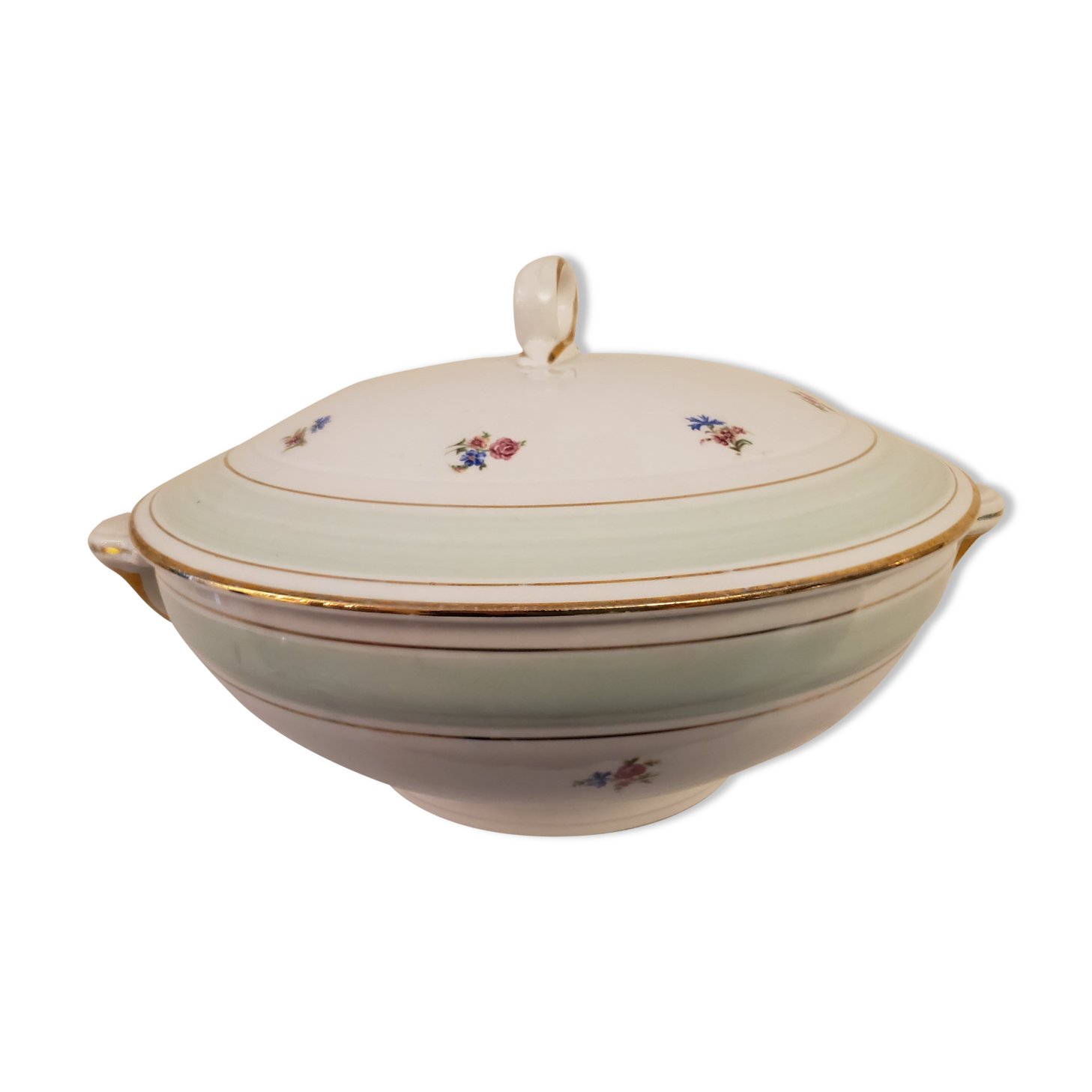 Opaque porcelain soup 1960