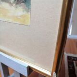 Tableau aquarelle ruelle