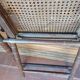 Set of 4 folding chairs old colonial style