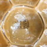 Set of 8 Gien oyster plates
