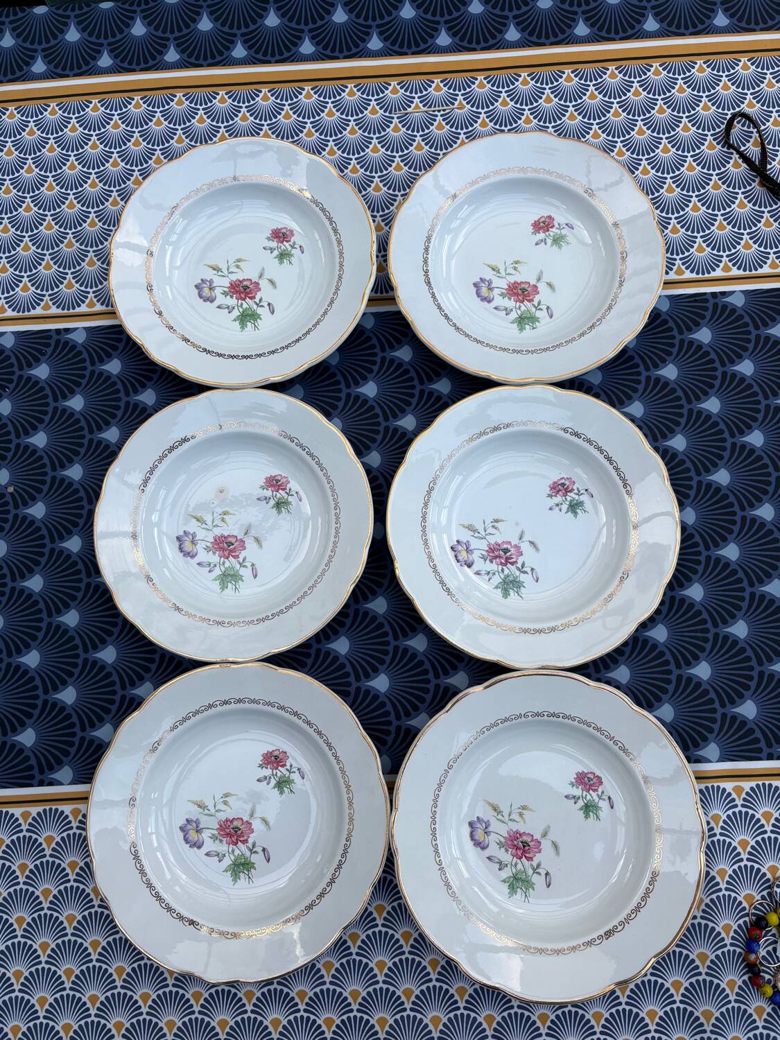 KG Luneville Badonviller soup plates