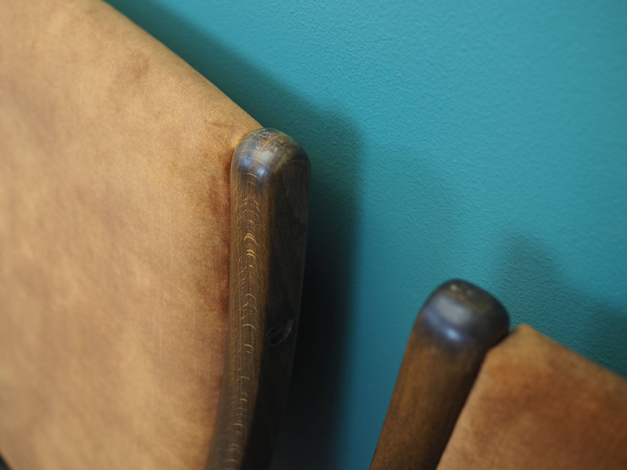Set of six beech chairs, Danish design, 1960s, production: Denmark