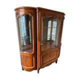 Louis XV style dresser display cabinet