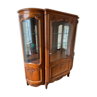Vitrine vaisselier style Louis XV