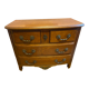 Commode de style Louis XIV en merisier, 4 tiroirs. Parfait état.