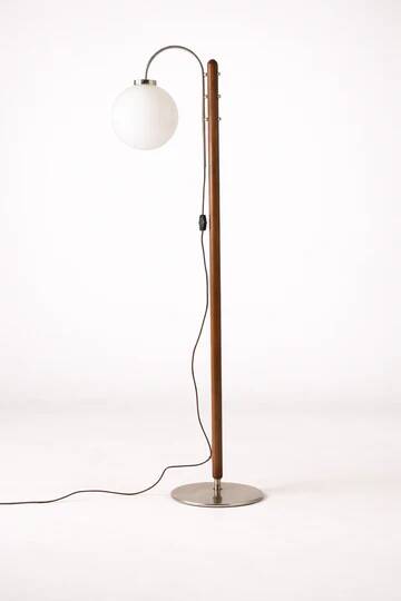 Standard lamp, Jindřich Halabala, 1930s–1940s, Czechoslovakia