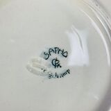6 Sapho Lonchamp soup plates, iron earth