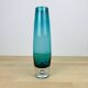 Vase scandinave verre Riihimaki, bleu