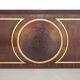 Monumental antique buffet in rosewood Regency with Italian marble.
