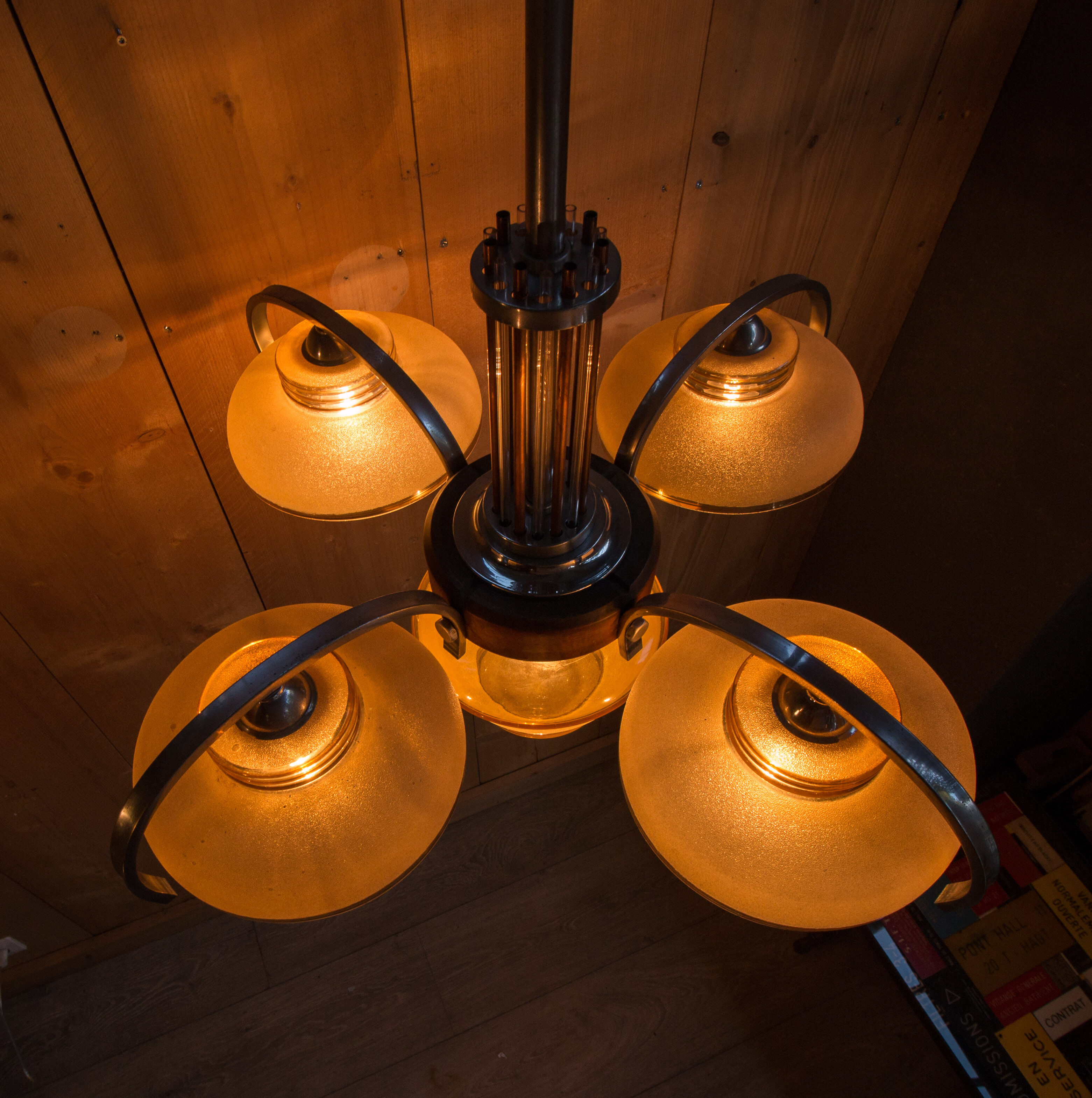 Vintage chandelier 1940