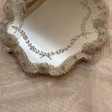 Old venetian murano mirror